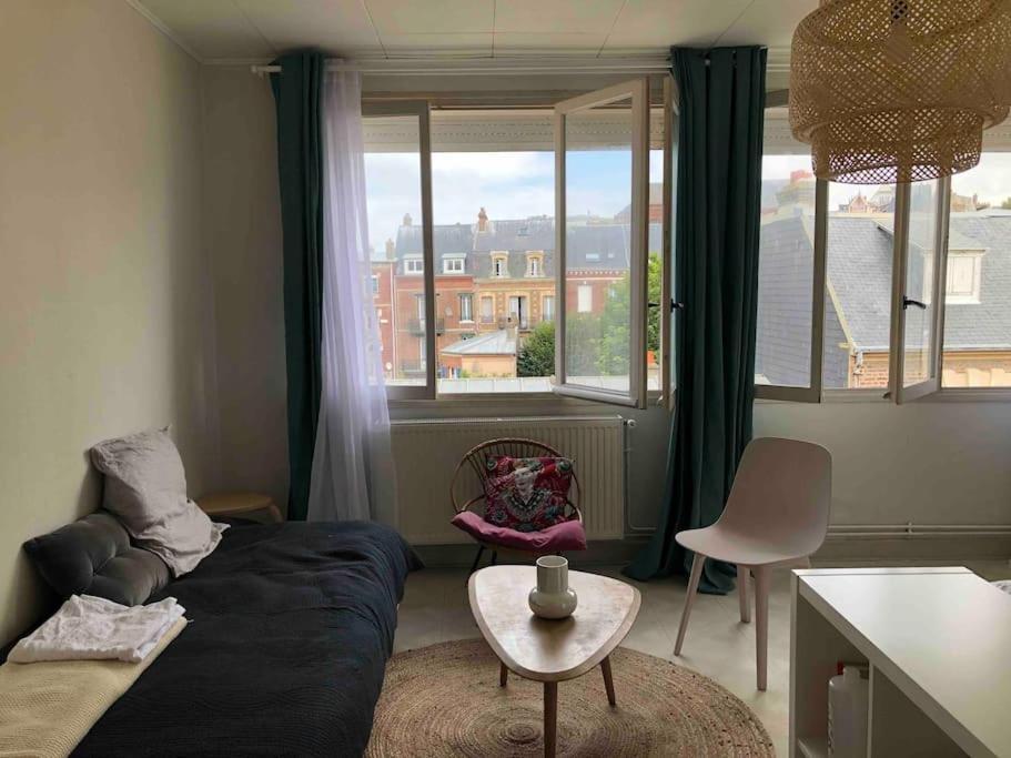Grand Studio Avec Petite Vue Mer Mers-les-Bains Exteriör bild