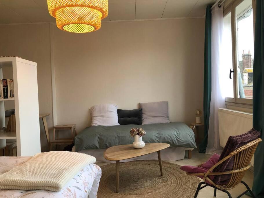 Grand Studio Avec Petite Vue Mer Mers-les-Bains Exteriör bild
